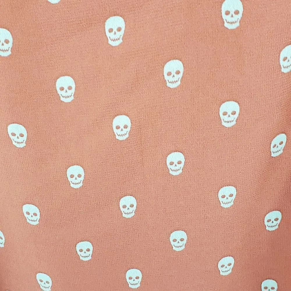 Torrid Sophie Rust Brown Skull Tank Top - Picture 4 of 5